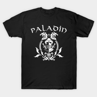 Dnd Paladin Class Symbol Print T-Shirt